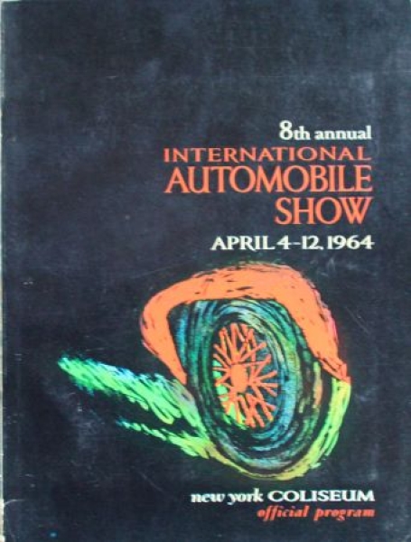 "International Automobil Show New York" Automobile-Exhibition-Catalog New York 1964 Yearbook (0537)